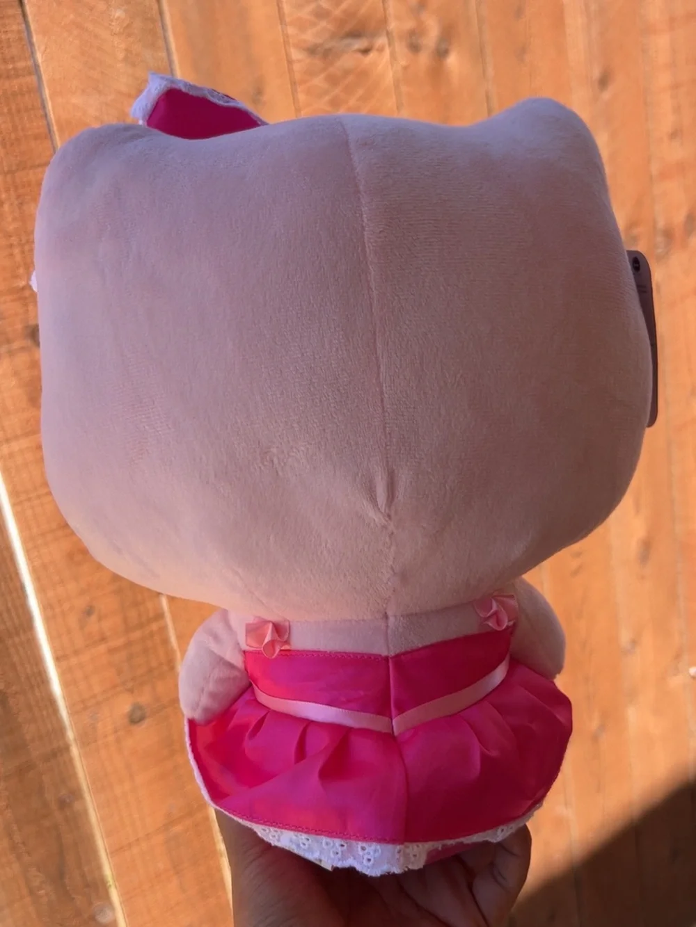 Hello Kitty Pink Plush Doll with Satin Bow